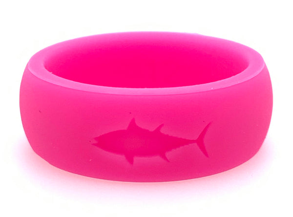 Pink Silicone Rubber Tuna Ring