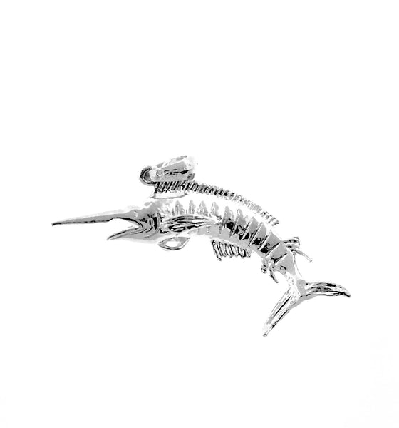 Silver Reef Sterling silver Small Marlin pendant